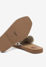 Chloé Woody Logo Slides White CHC22U188Z3101_0094e5ca-5fae-4c14-b470-6f9049255618