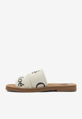 Chloé Woody Logo Slides White CHC22U188Z3101_0094e5ca-5fae-4c14-b470-6f9049255618