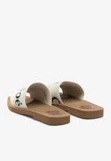 Chloé Woody Logo Slides White CHC22U188Z3101_0094e5ca-5fae-4c14-b470-6f9049255618