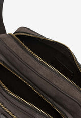 Valentino Small Antibes Suede Shoulder Bag Brown 8Y2B0S96UEXRE6_0a07b9cb-92f3-485d-a960-404afec6a32a