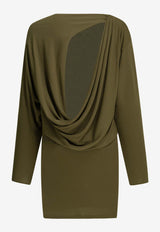 Jacquemus Mistral Mini Dress Green DRW00823AJ00253DARK KHAKI_16e336b3-a00c-4811-9bc0-b29aad468d62