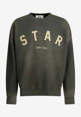 Golden Goose DB STAR Patch Faded Sweatshirt Black GUP02713P00241760666_1320406a-e584-4f37-a9e6-cda0e7dbe767