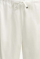 Herno Poplin Casual Pants White PT000213D132881000_29e494a9-b3db-4ee1-9f73-df6422fe7f53