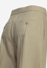 Max Mara Sumile Formal Wool Shorts Beige 2611141323600MXSUMILE006_2dec1984-0408-4be0-8431-39b3c5aed96b