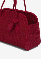 Jacquemus Medium Le Turismo Raffia Shoulder Bag Red BAU00417BW00513RED_2e287e61-5bee-4d24-99c7-345ad5e5e233