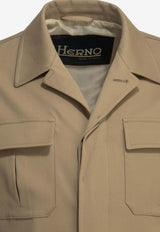 Herno Classic Buttoned Overshirt Beige GI000634U13286S2000_3f63df56-ba6b-4e39-bc3e-85705f5a3b8e