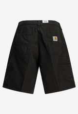 Carhartt Wip Walter Single-Knee Utility Shorts Black I03649189.GD_3bccc1fd-f655-4707-acd0-bbd0a30a7737