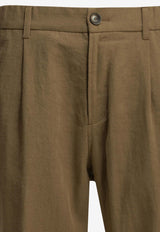 Herno Straight-Leg Casual Pants Brown PT000185U171472157_6a3169b4-2917-457d-ad18-24735389503f