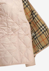 Burberry Quilted Buttoned Jacket Pink 8123508_49ee6792-0ede-4b30-9ebd-863a2e341499
