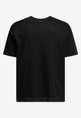 Herno Crewneck Piqué T-shirt Black JG000206U520599300_74681df3-2b28-4b68-9e51-16c62b75f609