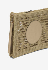 Tory Burch Ella Hand-Crocheted Zip Pouch Beige 183254254_415c5164-1c7a-4c73-9058-77c6ed9e96d0