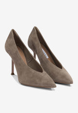 Aquazzura Voltaire 85 Suede Pumps Taupe VTRMIDP0SUETOR_4424ed9d-9ce9-43a1-be84-7d5cf8563c5b