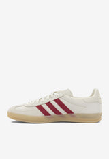 Adidas Originals Gazelle Indoor Leather Sneakers White IH9676CREWHT/TMVIRE/GUM3_4e45b022-e321-43a2-9dbb-7389189bcb24