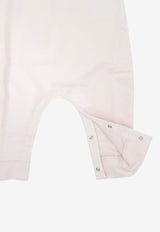 Moncler Kids Babies Logo Embroidered Onesie Pink 8L00004-89B9Y503_5d22a5ab-4534-4a35-9a12-fe272d837b30