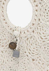 Jacquemus Medium Le Petit Rond Spiaggia Handbag White BAW00445AW00623WHITE_5feca621-dec8-4d7e-b7ae-08f91e2199b2