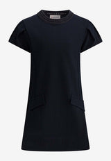 Moncler Kids Girls Mini Cargo Dress Navy 8I00005-89A55778_c66a2482-e7d5-455b-887b-75a04d9334a1