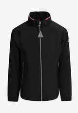 Moncler Kids Boys Hilmi Zip-Up Rain Jacket Black HILMI1A00039-53A5E999_9b7bd278-d12a-4d03-b26d-db3df0d01dc7