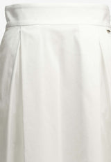 Herno Trapeze A-line Midi Skirt White GN000108D132881000_ffbd27c2-f42f-4039-97d1-71cb7fbd5c5b
