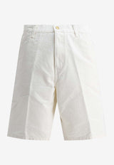 Carhartt Wip Single-Knee Bermuda Shorts White I027942D6.02_f5753cc3-ffb7-4f50-8b86-902351160159