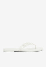 Tory Burch Gemini Link Jelly Flip-Flops White 171312100_cd15082b-caad-417e-b4a2-170c8bb06bbe