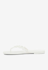 Tory Burch Gemini Link Jelly Flip-Flops White 171312100_cd15082b-caad-417e-b4a2-170c8bb06bbe