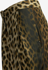 Sportmax Oblo Leopard Print Silk Twill Pants Brown 2612131052600SPXOBLO001_d31ad1db-86ee-457d-a6fc-90de3dd6da53