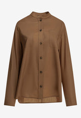Herno Combed Casual Shirt Brown CM000044D334872240_fdd6470c-2b41-4430-8b3b-855f31b165cd