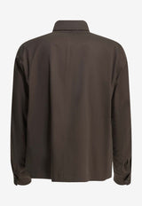 Herno Classic Buttoned Overshirt Brown GI000634U13286S8800_a2b66bc7-3a47-4298-b221-70211e6dad6f