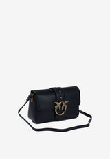 PINKO Small Love Soft Leather Crossbody Bag Black 104340A0QOZ99Q_d1bd608b-c243-46ba-a5ec-7015b0273e46