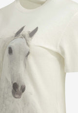 Chloé Faded Horse Print T-shirt White CH26SJH11802101_87d635da-f8f8-4ab4-9e67-a77e9c8bec68