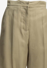 Max Mara Pianoforte Olivi Silk Tailored Pants Beige 2611131044600MXEOLIVI001_ce4a97e8-0127-4100-b8fe-a5fb80acd20b