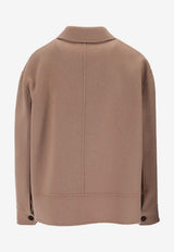 S Max Mara Simona Buttoned Wool Shirt Color 2619041101600SMMSIMO_089