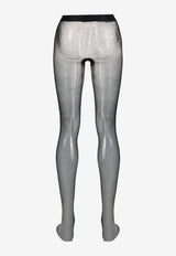 Wolford Fishnet Semi-Sheer Tights Black 193937005