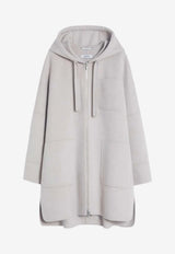 S Max Mara Giglio Zip-Up Drawstring Coat Color 2619081011600SMMGIGL_053