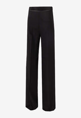 Max Mara Fernet Straight-Leg Tailored Pants Black 2521136121600FERNET_004