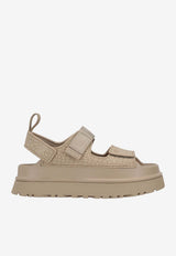 UGG Embossed leather Sandals Beige 1175311_MDSD