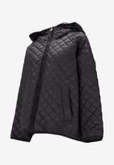 Max Mara The Cube Leo Reversible Water-Repellent Padded Jacket Black 2529486074600LEO_009
