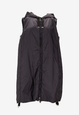 Max Mara The Cube Water-Repellent Canvas Gilet Black 2529296034600GREENGI_009