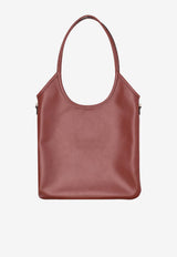 Miu Miu Ivy Leather Tote Bag Brown 5BG231VMLN2CRW_F0033