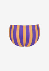 Saint Laurent Striped Bikini Bottoms Multicolor 859366Y38CZ_5571