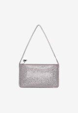 Stella McCartney Falabella Crystal Pochette Shoulder Bag Silver 7P0076WP0635_8101