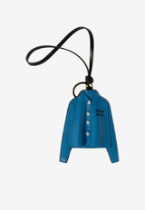 Miu Miu Leather Trick Keychain Black 5TL5292CUI_F0237