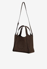 Stella McCartney Signature-Logo Tote Bag Brown 513860WP0547_2017