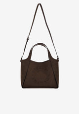 Stella McCartney Signature-Logo Tote Bag Brown 513860WP0547_2017