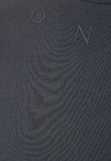 Moncler Embroidered Logo T-shirt Gray L10918C0001789AYW_944