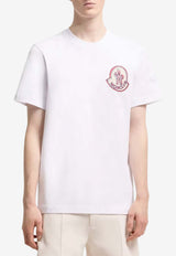 Moncler Logo Printed T-shirt White L10918C0003489B8U_00A