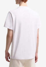 Moncler Logo Printed T-shirt White L10918C0003489B8U_00A