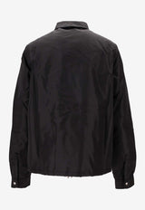 Rick Owens DRKSHDW Concealed Zip-Up Jacket Black DU02E7775NCV_09