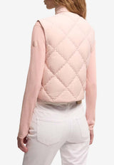 Moncler Biois Down Vest Pink L10931A0011759815_50H