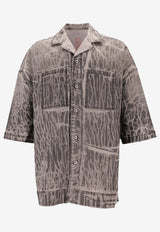 Rick Owens DRKSHDW Magnum Tommy Shirt Gray DU02E7294SDWF_59
